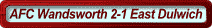 AFC Wandsworth 2-1 East Dulwich